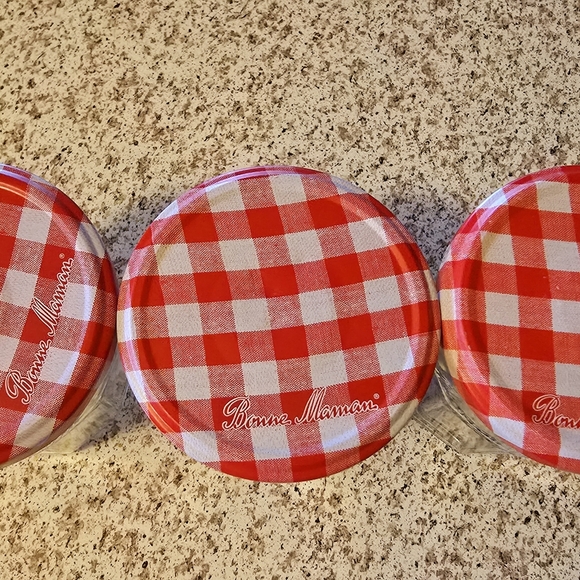 8 Bonne Maman jam jars cute country cottage core - Picture 2 of 5